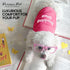 Parisian Pet Dog Tshirt - “Barking Diva“ Embroidered Girl Dog Clothes, Lightweight Pink Tee, 2XL