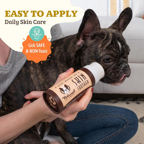 2 oz Natural Dog Company Skin Soother Balm for Skin Irritation, Allergy and Itch Relief for Dogs, Hot Spot Treatment