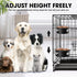 Dog Crate Bowls Hanging 2 Pack, ShineMe No Spill Metal Feeder Bowls for Large and Medium Dogs