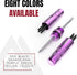 KOM Cycling Tubeless Tire Repair Kit for Bikes - 8 Colors! Fixes Mountain & Road Bicycle Tire Punctures