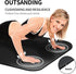 Large Fitness Mat for Home Gym, Rubber Workout Mat, Cardio, Treadmill, Exercise Bike, Yoga, Weightlifting