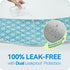Loesuona 2 Pack 36"x52" Washable Pee Pads for Dogs - Extra Thick Reusable Puppy Pads with Super Absorbency, Waterproof