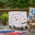 Xumfabuy 80 Cooler Cover, Conch Print Outdoor Bar Cart Cover Compatible with Most Quart Patio Cooler Cart, Ice Chest