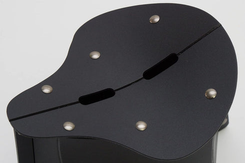 5.3 180g, IPPINKA Foldable Meditation Kneeling Bench (Seiza), Portable and Lightweight, in, Black