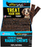 etta says! Crunchy Premium Dog Chews - 4.5" Rabbit Chews, Grain-Free, Made in The USA, Good for Teeth (36 Count)