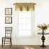 Waverly Swept Away Modern Farmhouse Rod Pocket Valance, 60" x 18", Berry for Windows in Bedroom, Kitchen, Living Room