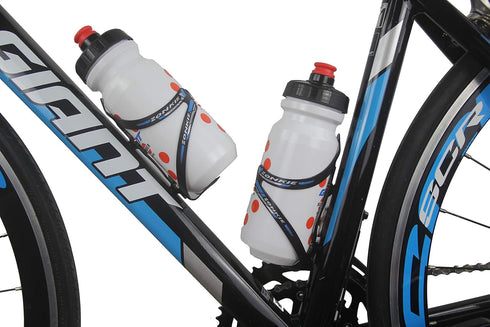 Road and Mountain Bicycle Water Bottle Cage, Lightweight and Strong Bottle Holder, Easy to Install