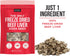 Natural Rapport Beef Liver Dog Treats - Freeze Dried Grain-Free Beef Bites for Small and Large Dogs, 4 oz.