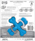 Nylabone Comfort Hold X-Bone Power Chew Toy for Dogs - Beef Flavor, Small, for Aggressive Chewers, Up to 25 lbs, 1 Count