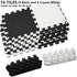 16 12" 12" 0.4" DEAYOU Tiles Interlocking Foam Mat Floor Tiles, x EVA Foam Puzzle Mat with Borders, Thick Soft