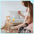 DODHEG 24 Pcs Colorful Pet Balls, Soft Plush Balls, Cat's Favorite Toy Ball, Interactive Cat Toy.