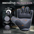 FITNESS FORCE Breathable Workout Gloves for Men and Women, Padded Weight Lifting Gloves with Full Palm Protection