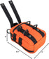 LINE2design First Aid (Ifak) Pouch, EMS Bag for Tactical EDC Rescue Utility Gear, Includes USA Patch - Orange
