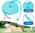 BAAPET Long Dog Training Leash, 15 ft 20 ft 30 ft 50 ft 100 ft for Small, Medium, Large Dogs or Cats (50 Feet, SkyBlue)