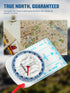 Eyeskey Premium Orienteering Compass for Hiking & Navigation