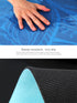 LERYG 140cm Pilates Mat Round Oversize Yoga Mat Suede Rubber Non-Slip Dia Exercise Mat Meditation Mat Workout Mat