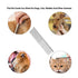 Metal Dog Comb & Cat Comb Set, Silver+Pink Pet Grooming Combs for Dogs and Cats