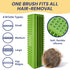 Magic Pet Block Brush - Dog Cat Hair Remover for Sofa, Furniture, Carpet & Clothing (Field Green)