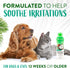 TropiClean Medicated Dog Shampoo for Allergies & Itching, Tea Tree & Oatmeal Shampoo for Sensitive Skin, 20 oz