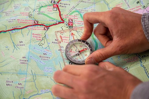 Backpacking, Coghlan's Map Compass Lightweight, Durable Navigation Tool for Hiking, Orienteering, Camping, and Outdoor