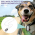 Weewooday 8 Pcs Dog Tag Silicone Silencer with 4 Stainless Steel Chain, Black Army Pet Tags Cover