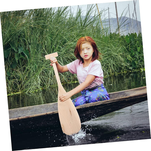 Lightweight Wooden Canoe Paddle for Ultimate Water Adventures