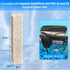 AQUANEAT 6-Pack Replacement Ammonia Reducer Pads for Aqueon QuietFlow 30 and 50 LED PRO Filter