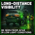PartySticks Green Glow Sticks Emergency Chem Lights (6", 25 Pack) Military Grade Tactical Light Sticks for Survival