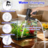 Fukaisu 12pcs Fish Tank Cleaner Kit, Multi-Functional Aquarium Tank Vacuum Gravel Cleaning Tool Kit with Magnetic Glass