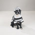 Prison Pooch Costume for Dogs, Medium, 16", Black and White