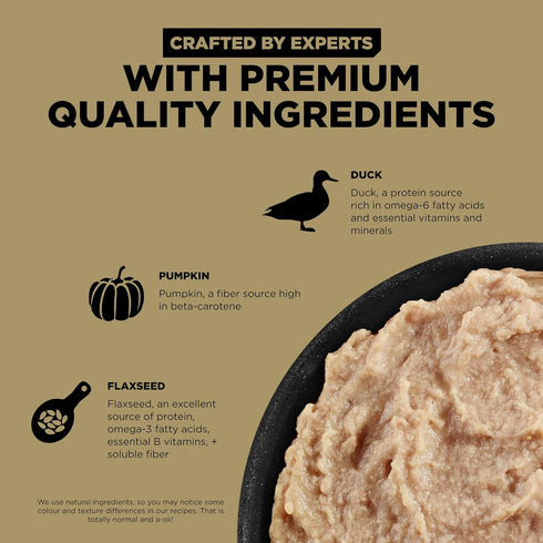 GO! SOLUTIONS Sensitivities Limited Ingredient Wet Dog Food - Grain Free Duck Pâté, 12.5 oz