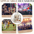 Backpack Missnine Small Clear for Stadium Events Anti-theft Mini Clear Bag for Sport Event Concert with Cute Pom-pom