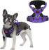 Tuff Pupper No Pull Easy Walk Dog Harness | Heavy Duty Pet Vest with Front & Back Leash Clips, Purple, Small