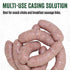 19-21mm, 30 LEM Products Natural Sheep Casings, Edible Sausage Casings, Stuffs Approximately Pounds, Great for Snack