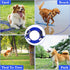 100FT Tie Out Cable for Dogs, Heavy Duty Chew Proof Dog Leads for Large Dogs Up to 250lbs, Durable Runner for Yard or