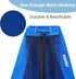 WANDF Mesh Drawstring Swim Bag, Backpack for Swimming, Gym, and Workout Gear