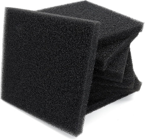 ALEGI 8 Pieces Aquarium Filter Foam Sponges, 9x9x1 inch Bio Sponge Media Pad