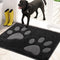 PURRUGS Dirt Trapper Door Mat 20" x 31.5" - Non-Skid Machine Washable Microfiber Entryway Rug for Muddy Shoes
