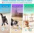 TAIMUTTAL 28 Inch 3 Interactive Cat Toys, Automatic Cat Play Hunting Mat Toy, Motion Activated Fast Moving Ball Hide