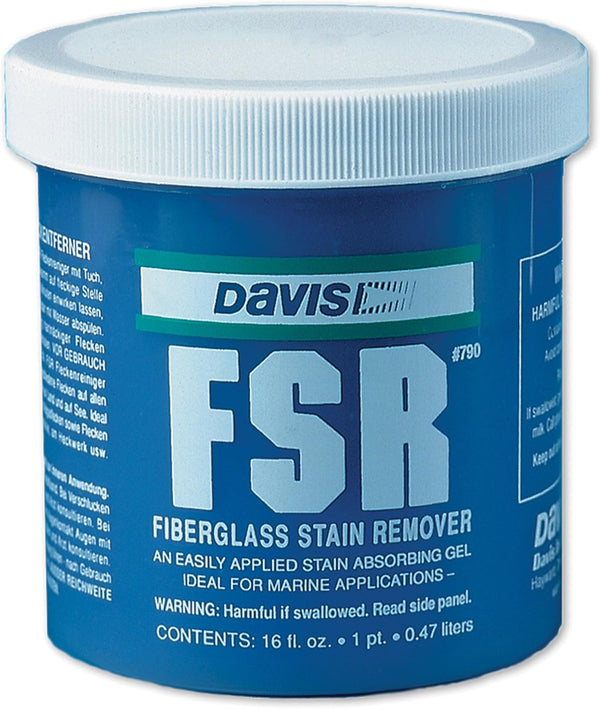 FSR Davis Fiberglass Stain Remover 16 Ounces
