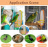 5.9"-6.53" Large Bird Cuttlebone for Parakeets - Cuddle Bone with Plastic Holder for Natural Calcium