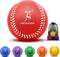 Foam Baseballs, Soft 6 Pack for Kids Beginners Training, Safe Indoor Outdoor Play with Carrying Bag