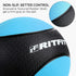 RitFit Weighted Medicine Ball - Non-Slip Rubber Shell & Dual Texture Grip - Workout Exercise Ball for Core Strength