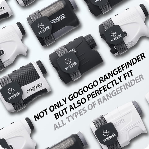 Gogogo Sport Vpro Magnetic Golf Rangefinder Holder Mount Strap, Adjustable Strap Fits Most Types with Strong Magnet