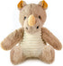Safari Pet Plush Toy with Squeaker, Bear, Rhino, Elephant