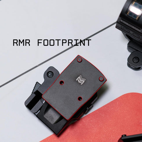 Monstrum Hypergrip Quick Release Riser Mount for RMR Footprint Red Dots