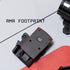 Monstrum Hypergrip Quick Release Riser Mount for RMR Footprint Red Dots