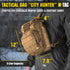M-Tac City Hunter Hexagon Tactical Sling Bag, CCW Concealed Carry EDC Pack