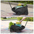 AESRAOU Mini Dog Strollers for Mini Pets, Foldable Multifunctional Shopping Carts with Extendable Pull Handle, Doggie