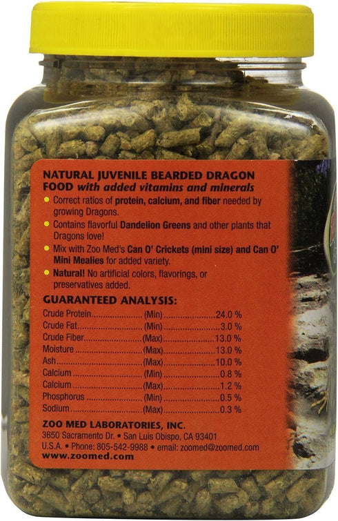 Zoo Med Bearded Dragon Food, 10oz (3 Pack)